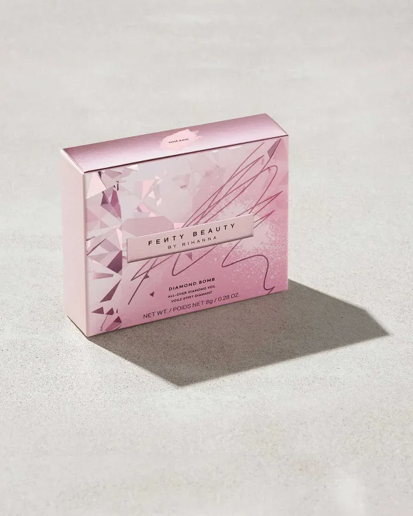 Diamond Bomb All-Over Diamond Veil — Rosé Rave - Image 9