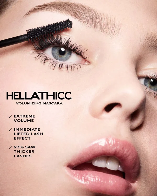 Hella Thicc Volumizing Mascara — Cuz I’m Black - Image 3