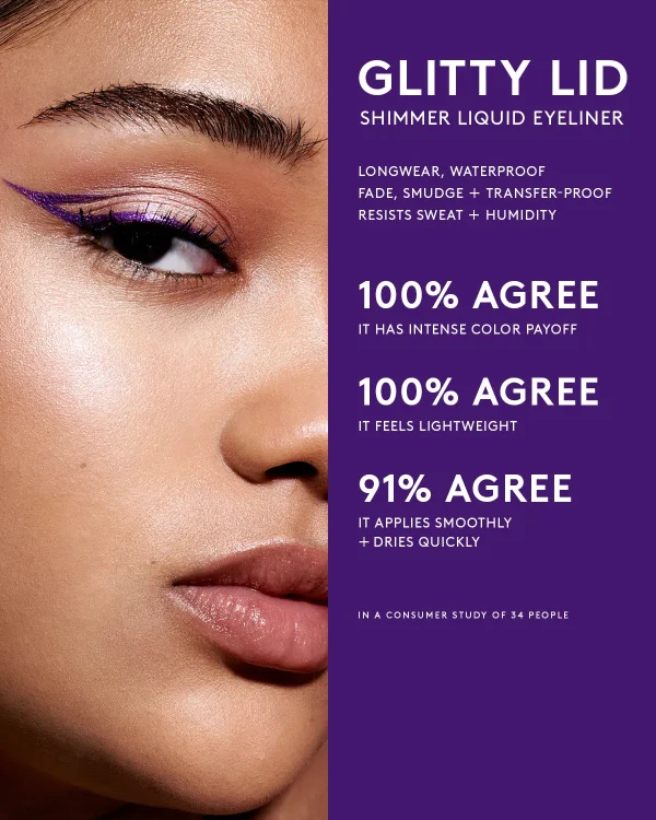 Glitty Lid Shimmer Liquid Eyeliner — Amethyzz - Image 7