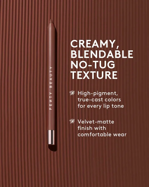 Trace’d Out Longwear Waterproof Pencil Lip Liner — Pnut Butta - Image 9