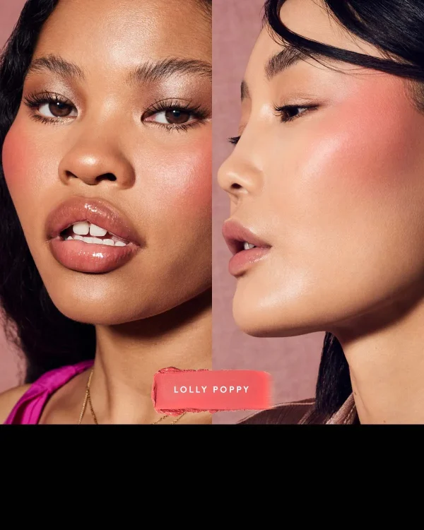 Fenty Cheeks Suede Powder Blush — Lolly Poppy - Image 2