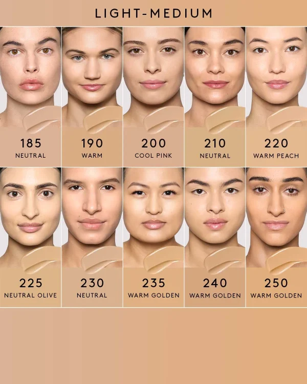 Soft’lit Naturally Luminous Longwear Foundation — 240 - Image 3