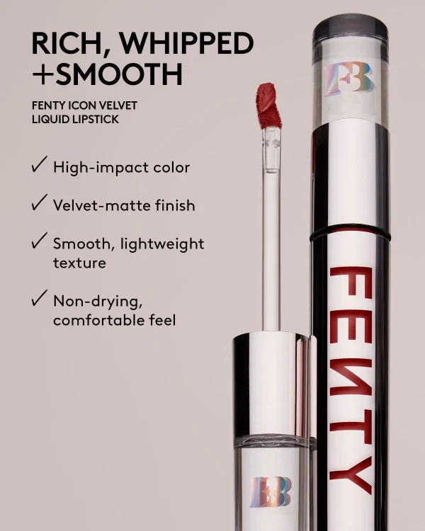 Fenty Icon Velvet Liquid Lipstick — C-Suite’Heart - Image 4