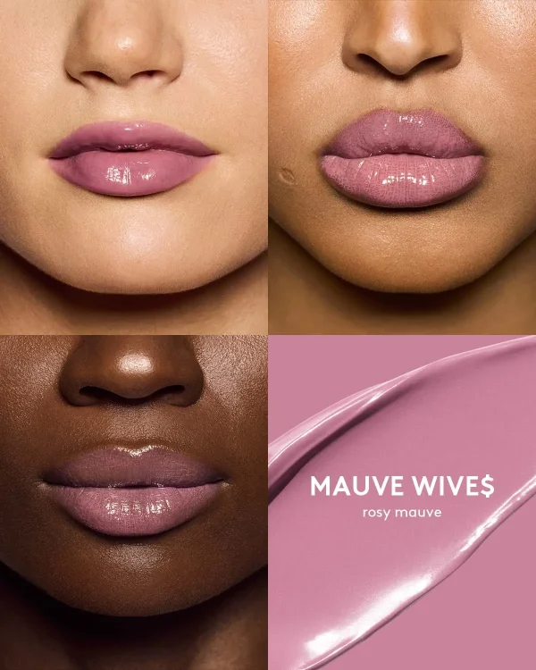 Gloss Bomb Cream Color Drip Lip Cream — Mauve Wive$ - Image 8