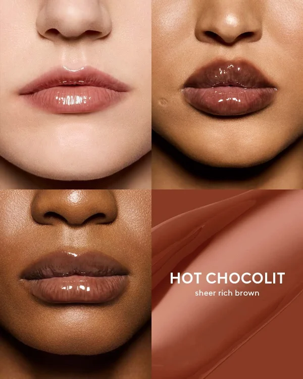 Gloss Bomb Heat Universal Lip Luminizer + Plumper — Hot Chocolit Heat - Image 7
