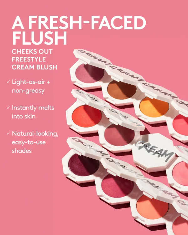 Cheeks Out Freestyle Cream Blush — Cool Berry - Image 3