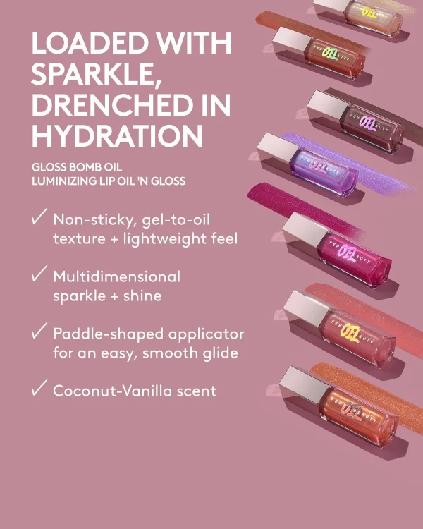 Gloss Bomb Oil Luminizing Lip Oil ‘N Gloss — Razzberry Jamz - Image 6