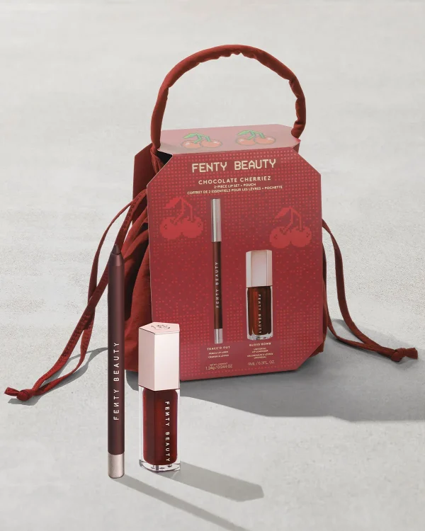 Chocolate Cherriez 2-Piece Lip Set + Pouch