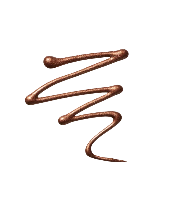 Glitty Lid Shimmer Liquid Eyeliner — Bronze All Ova Collection: Boozy Bronze - Image 5
