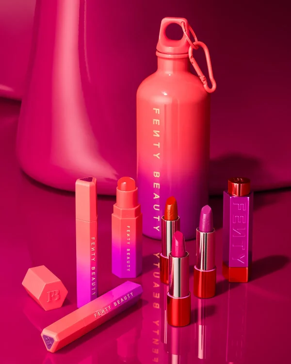 Fenty Icon The Fill Semi-Matte Refillable Lipstick — Nosy Rosy - Image 6
