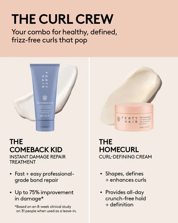 The Curl Crew Instant Damage Repair Treatment + Curl-Defining Set - Image 2