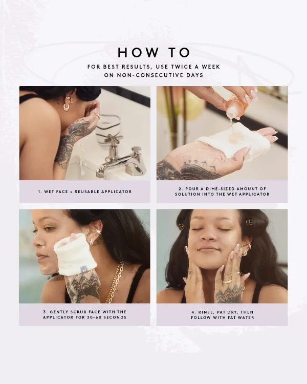 Pre-Show Glow Instant Retexturizing 10% AHA Treatment + Reusable Applicator - Image 7