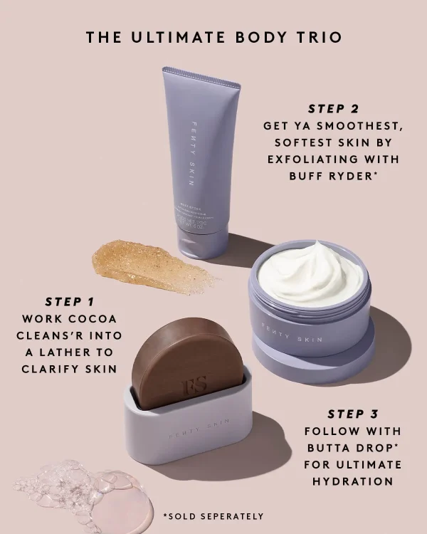 Cocoa Cleans’r Soothing All-Over Cleansing Bar with Coconut Oil + Shea Butter - Image 7
