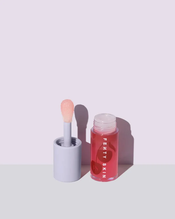 Fenty Treatz Hydrating + Strengthening Lip Oil — Barbados Cherry - Image 10