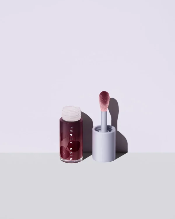 Fenty Treatz Hydrating + Strengthening Lip Oil — Black Cherry - Image 8